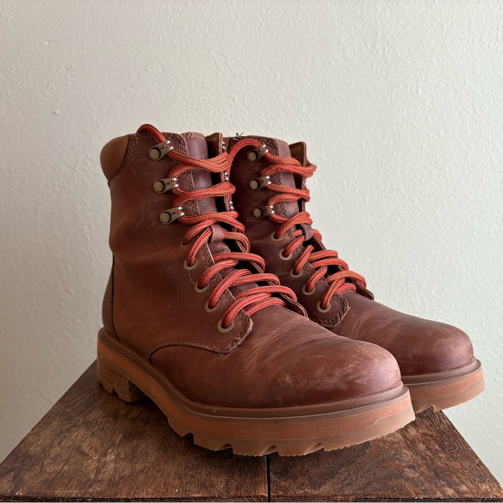 Brown Leather Sorel Boots
